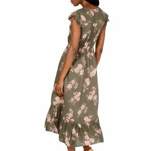 Lucky Brand Felice Dress Women's Floral High Low D